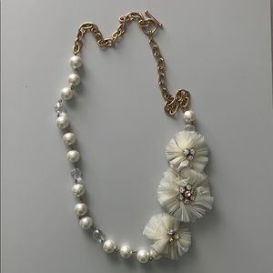 Long pearl necklace